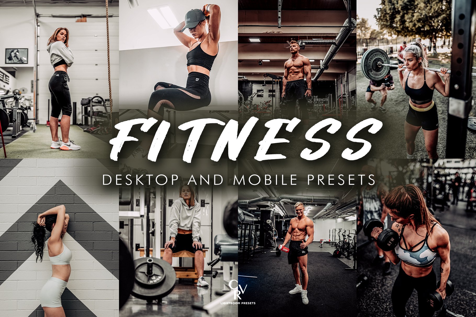 10 Fitness Lightroom Presetscover image.