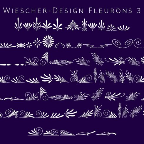 Fleurons 5-Pack cover image.