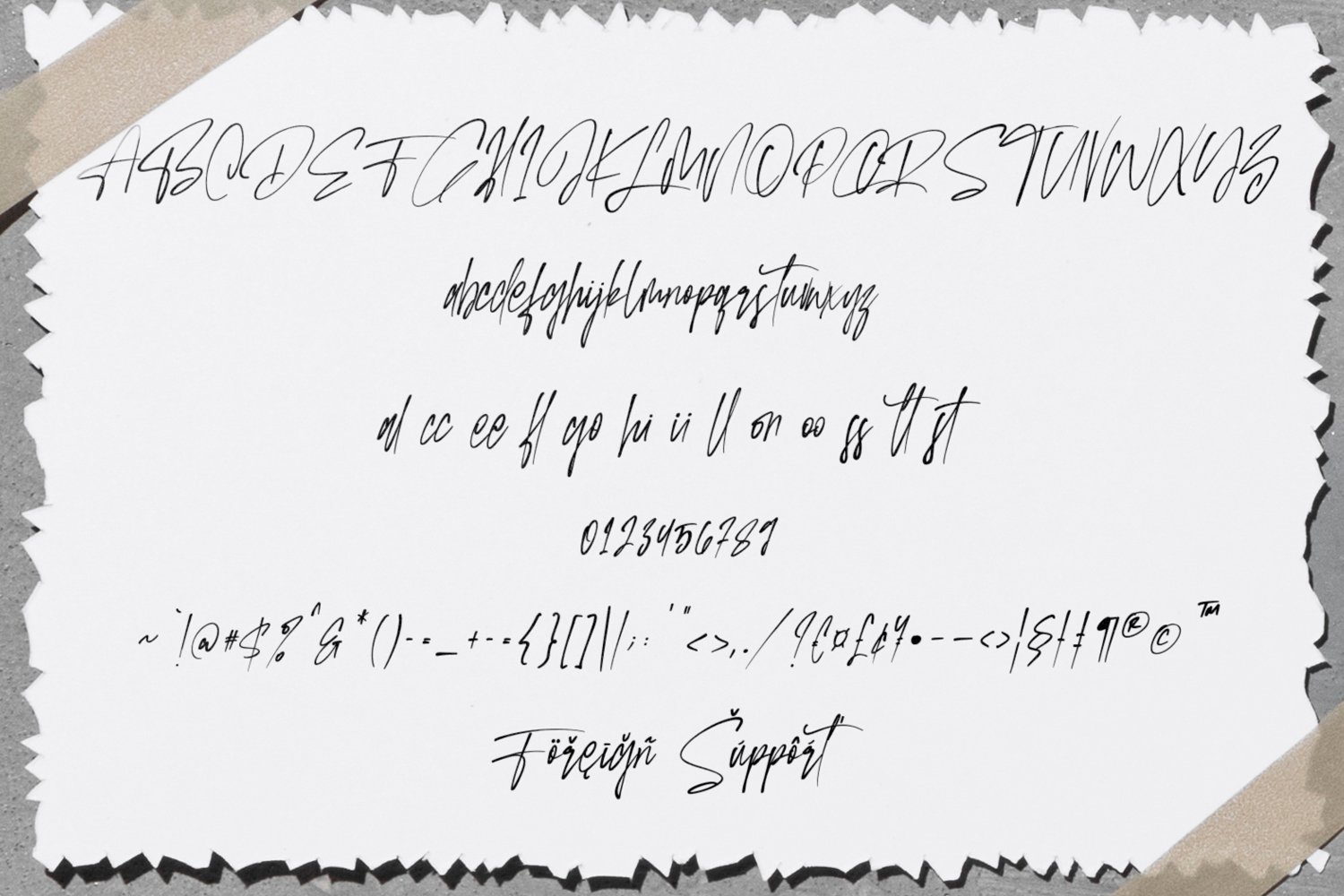 flinckstone ballpoint stroke signature font 8 58