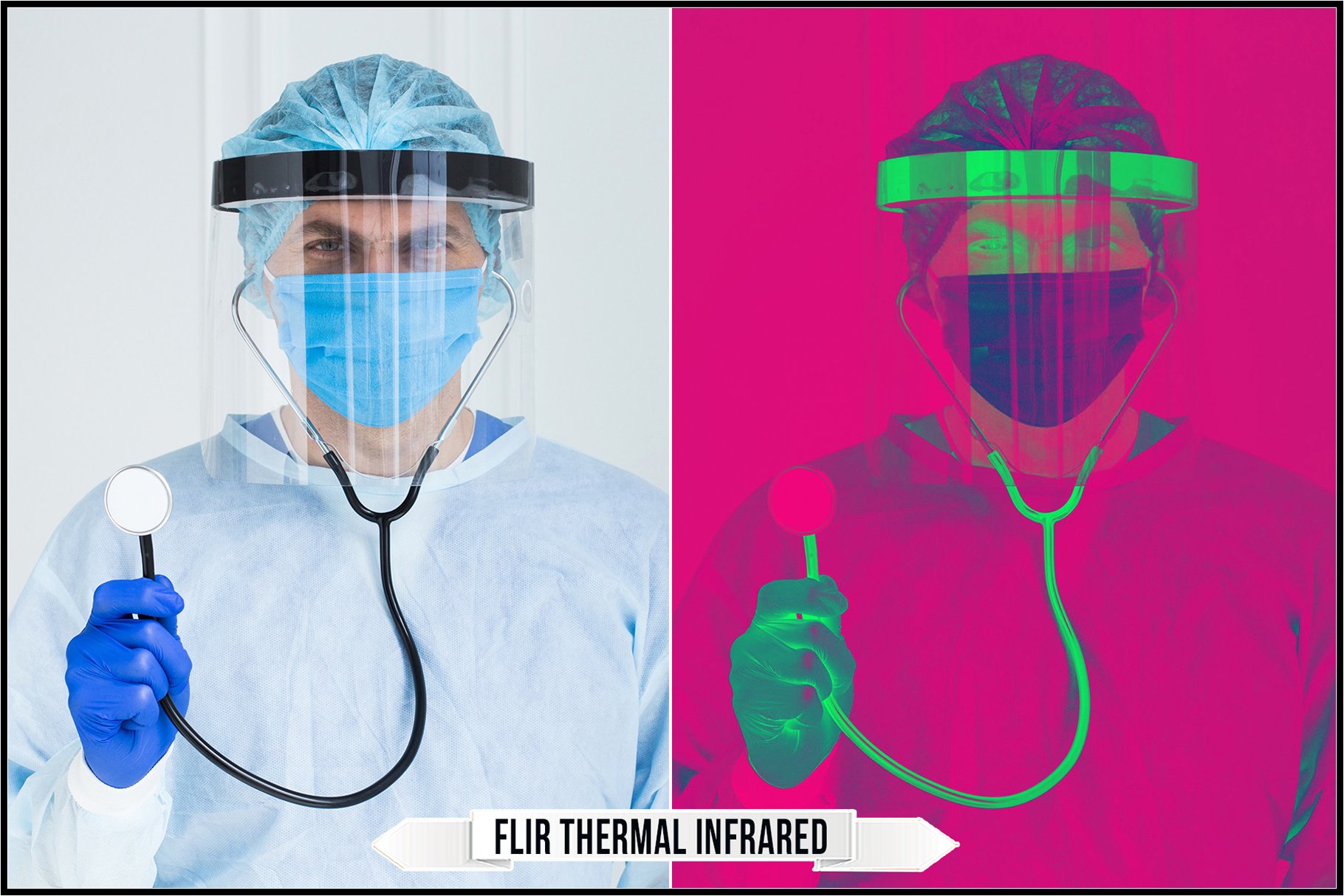 flir thermal infrared 809
