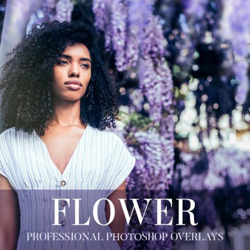 Flower Overlays Photoshopcover image.