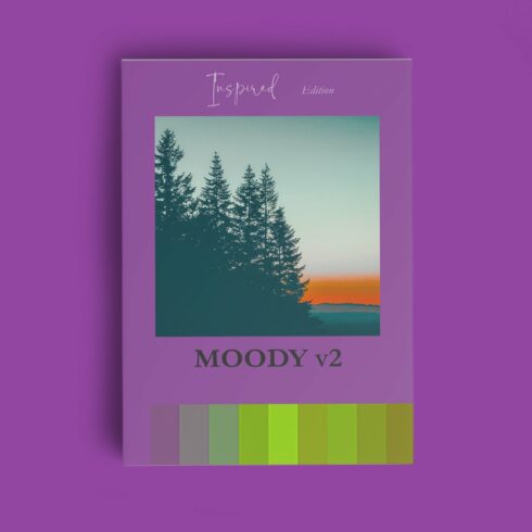 Moody Inspired Mobile LR Preset v2cover image.