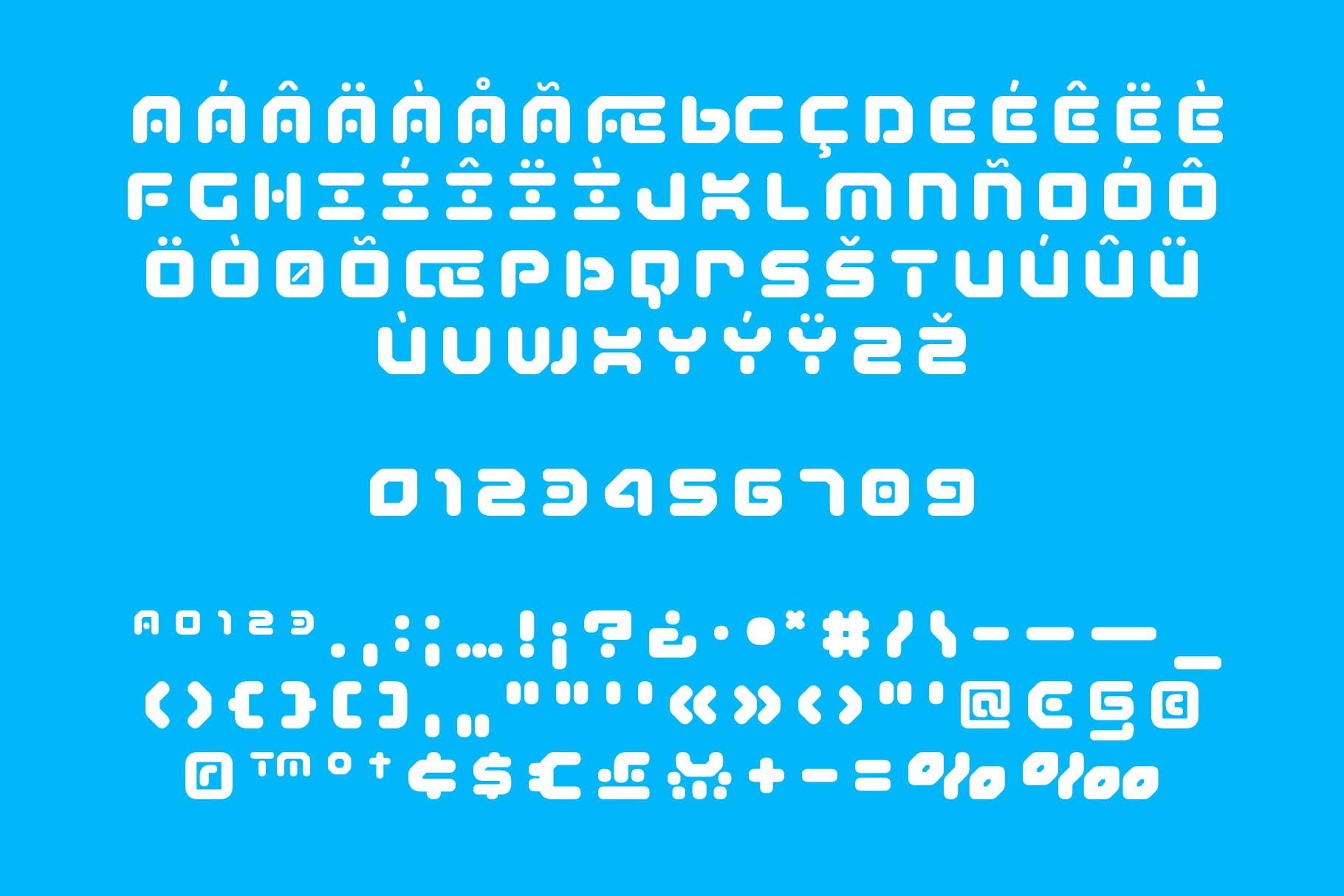 Yerk Y2K Font in 3 Styles