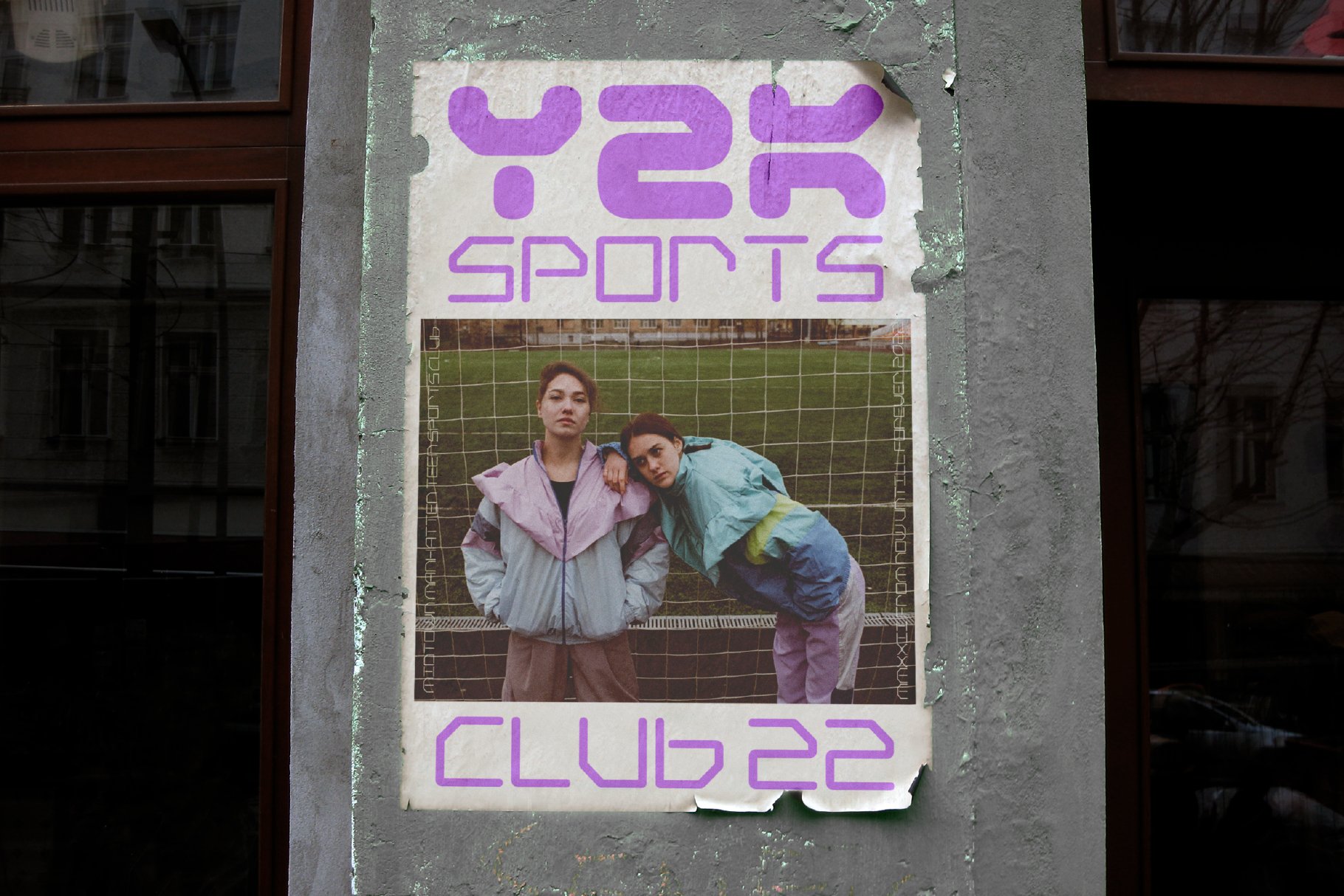 fluta y2k font poster 809