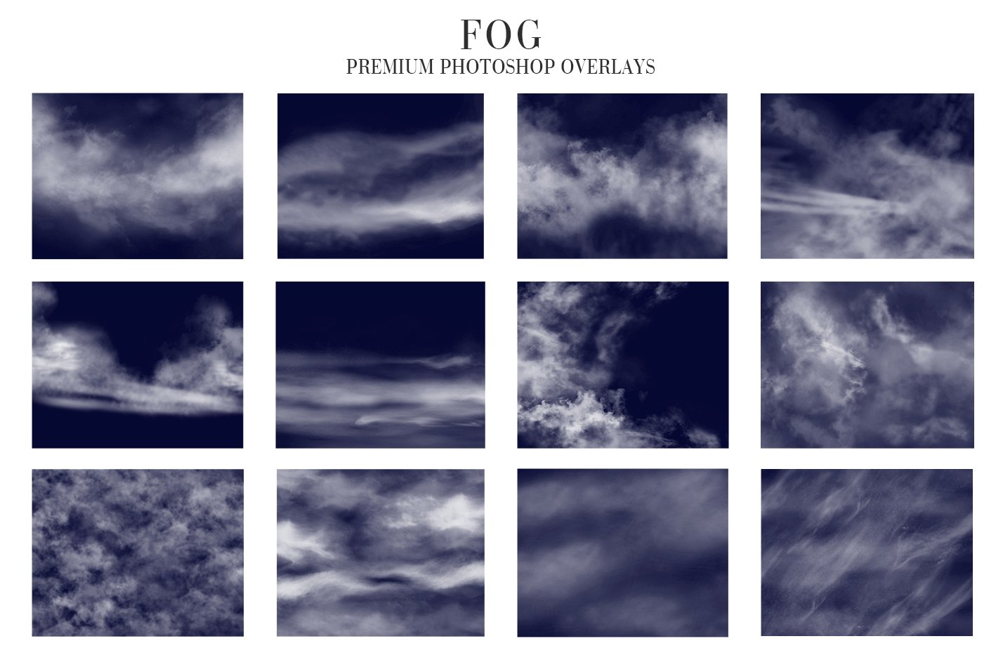 Fog Overlays Photoshoppreview image.