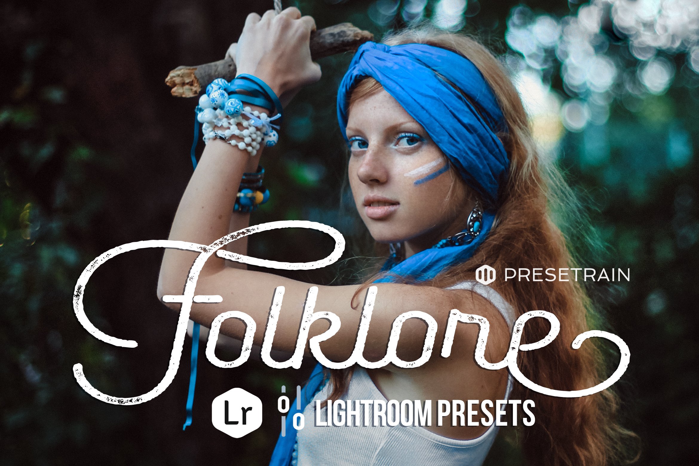 Folklore Lightroom Preset Packcover image.