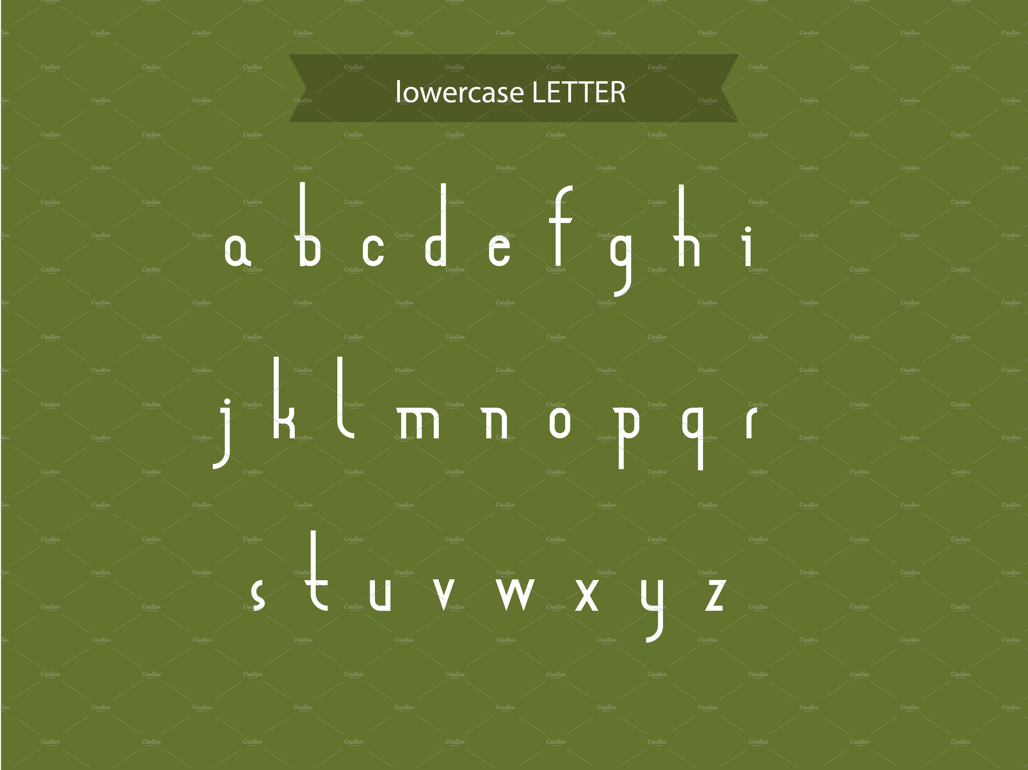 Zeraf Font preview image.