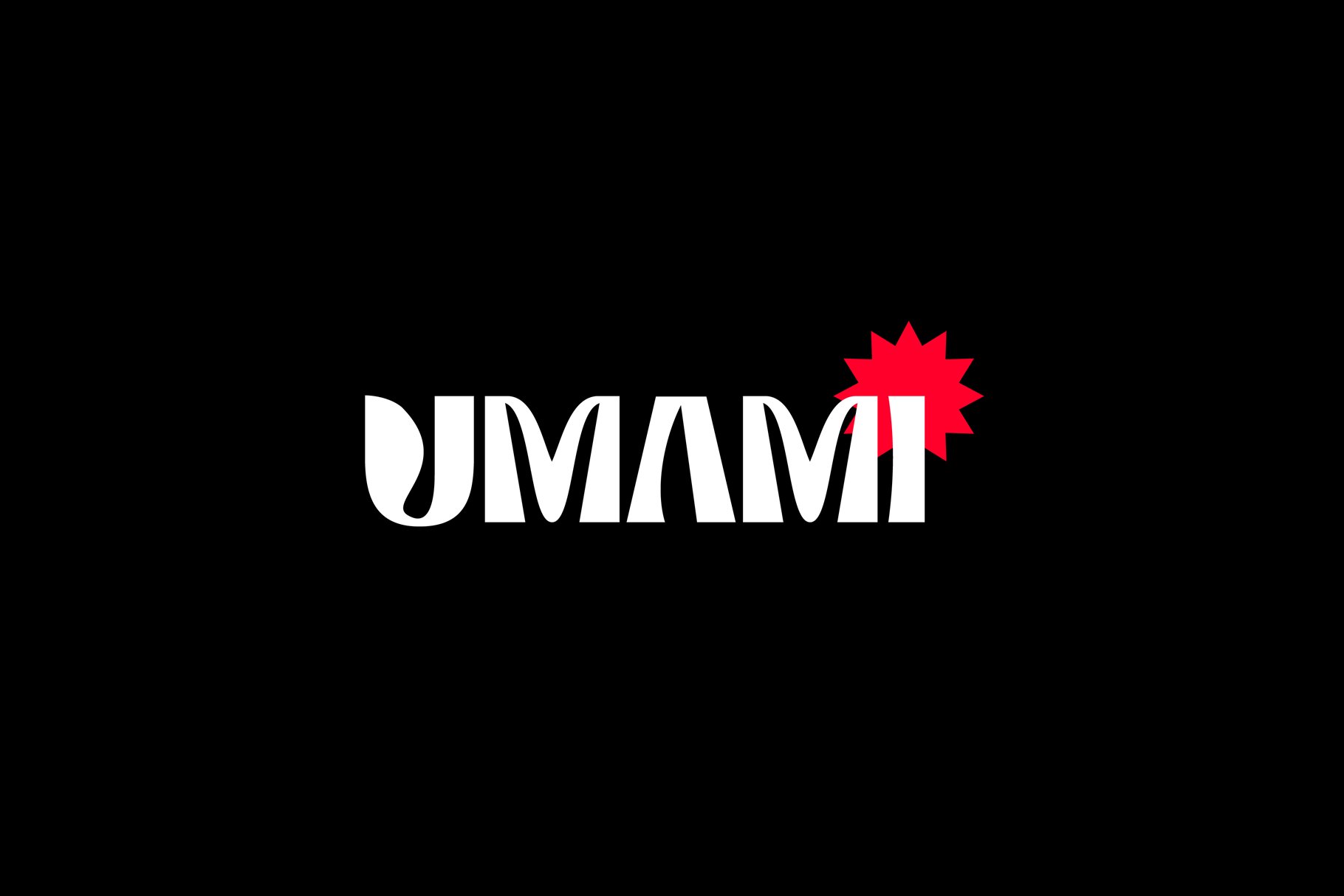 Umami - A Delicious typeface cover image.