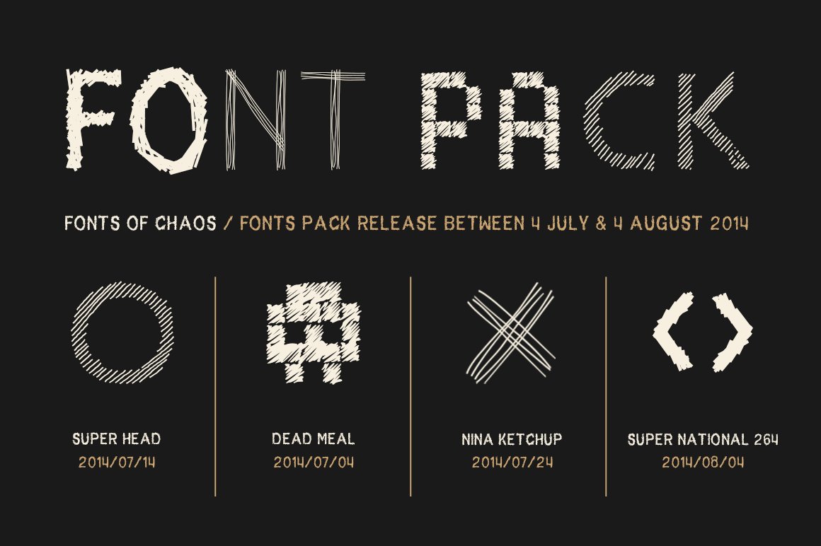 fontsofchaos fontpack 385