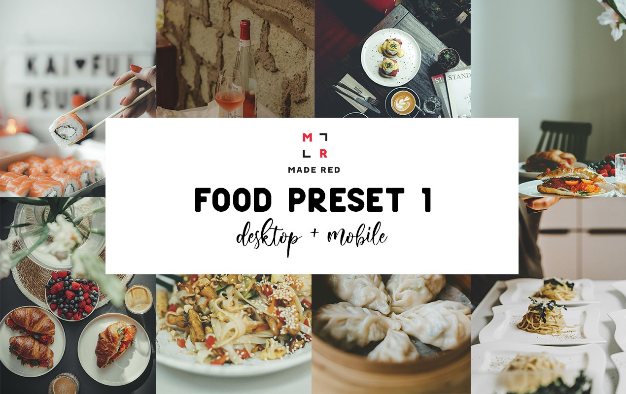 Food preset pack 1cover image.