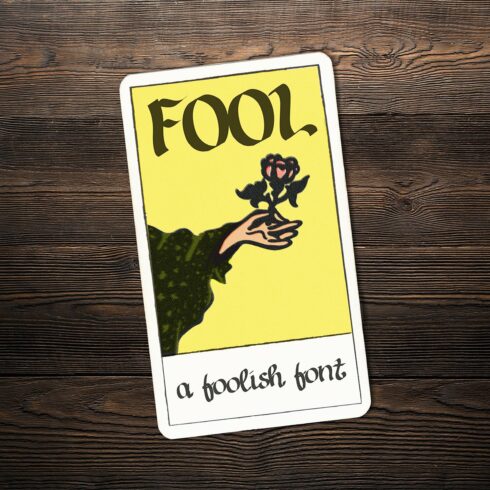 Fool Font cover image.