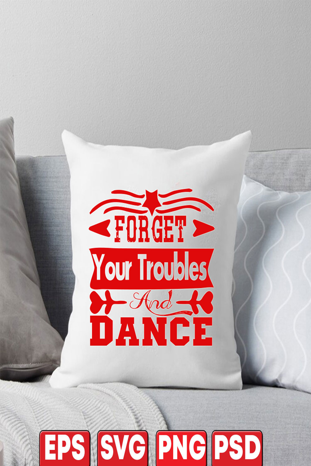 For get your troubles dance pinterest preview image.