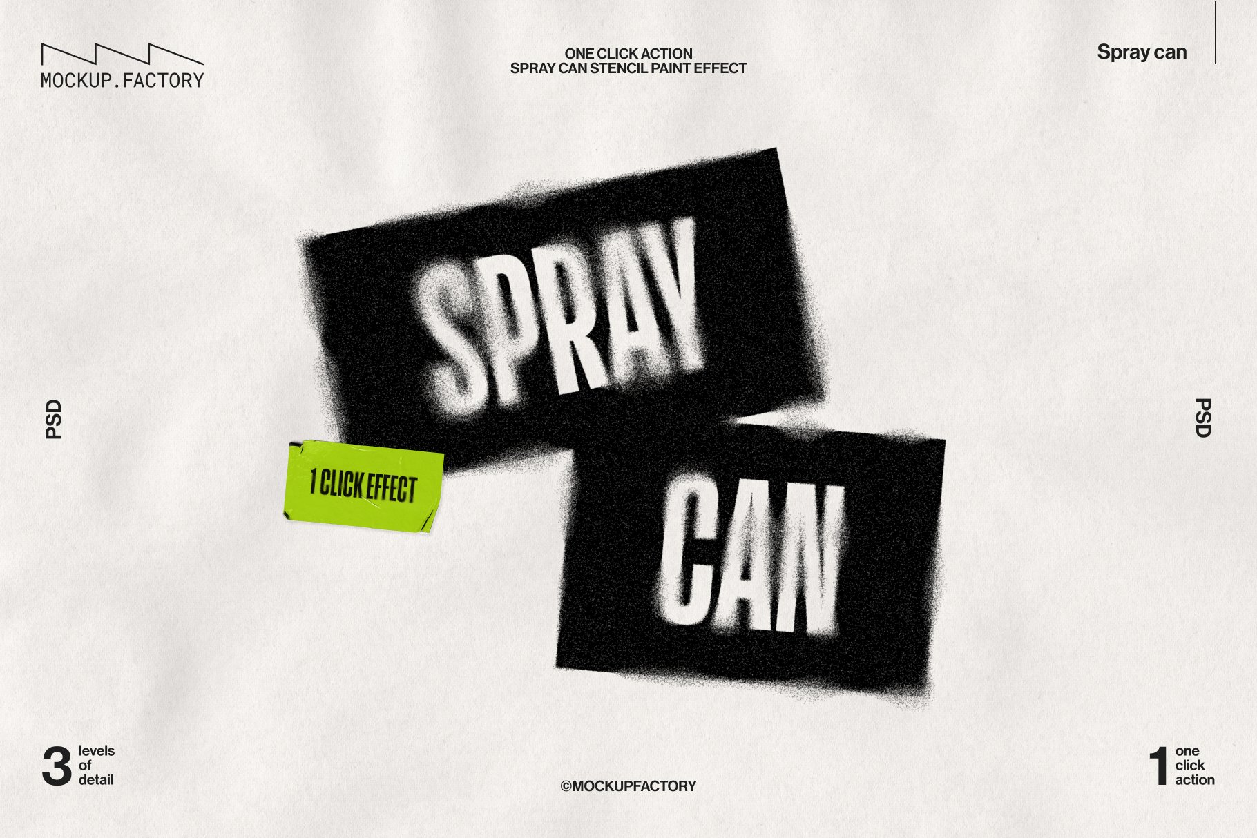 Spray Can | One Click Spray Effectcover image.