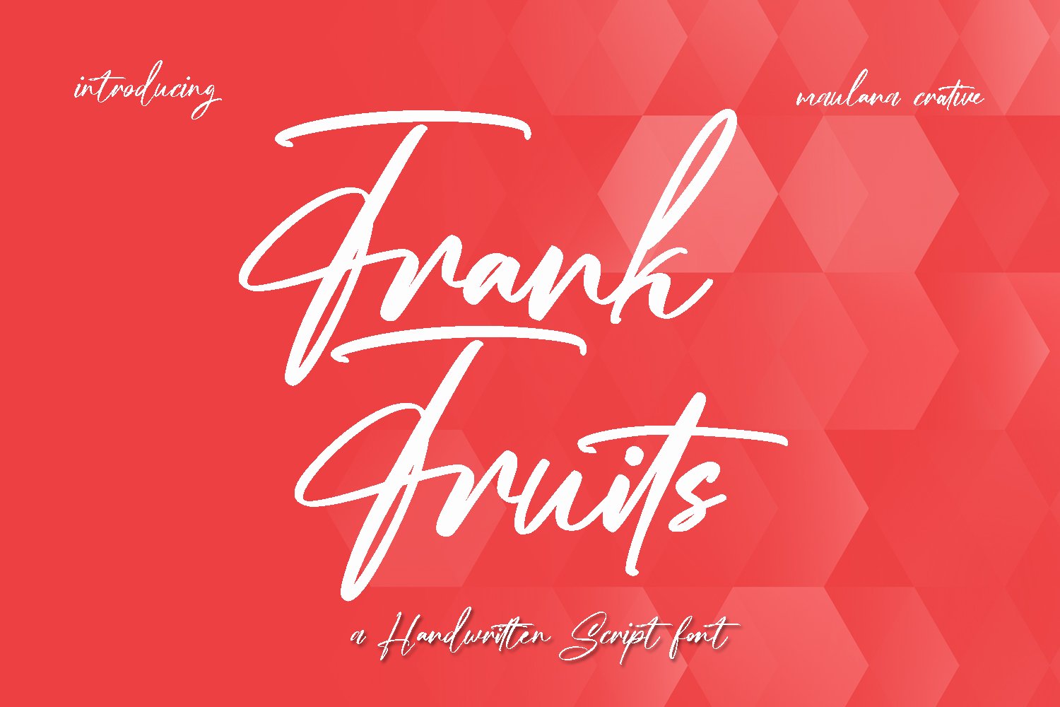 Frankfruits Handwritten Script Font cover image.