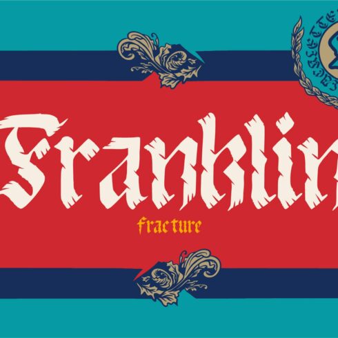 Franklin fracture - Blackletter cover image.