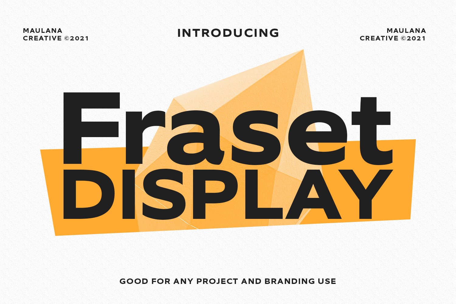 Fraset Sans Serif Display Font cover image.