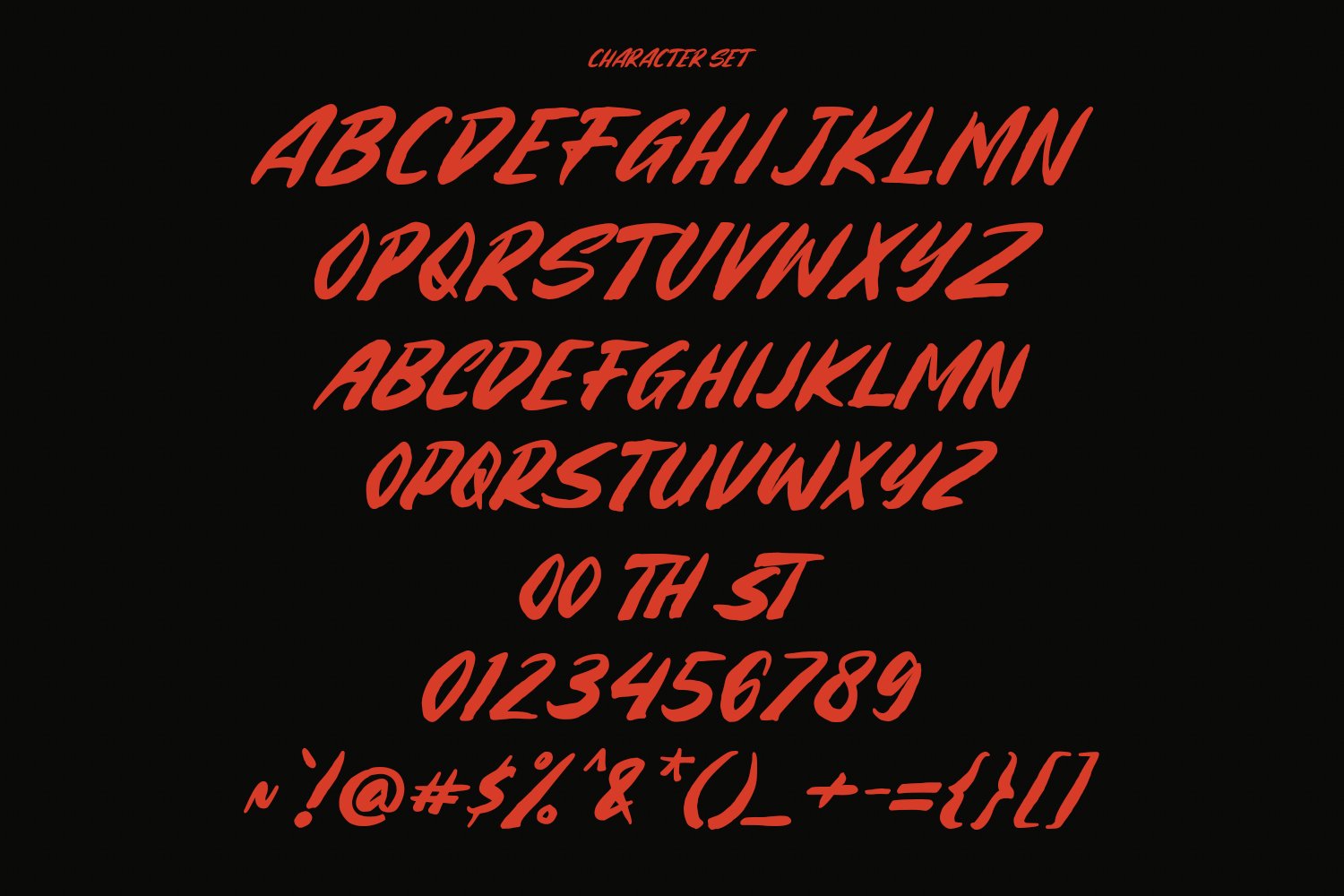 fraxcrwon handwritten brush font 9 476