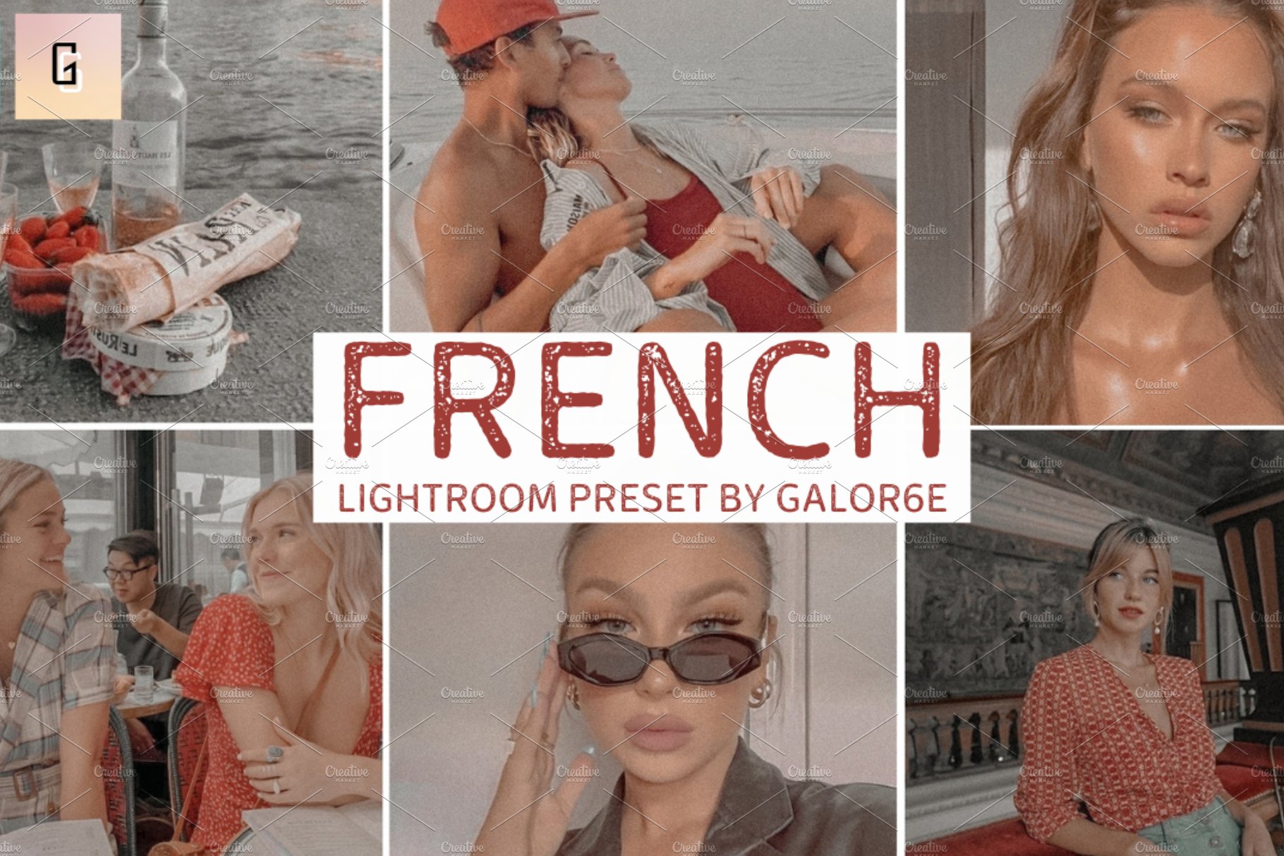 Lightroom Preset FRENCH by GALOR6Ecover image.