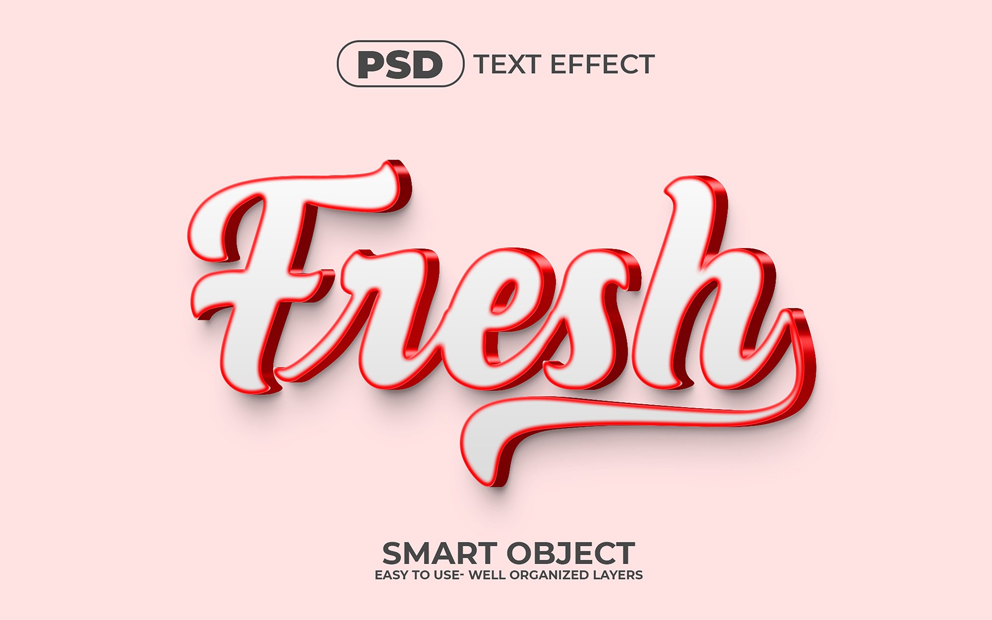 Fresh 3d Editable Text Effect Stylecover image.