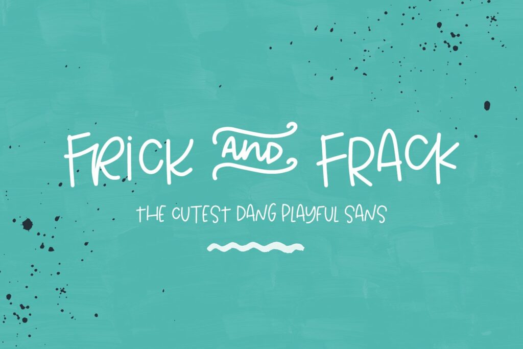 Frick and Frack Sans – MasterBundles