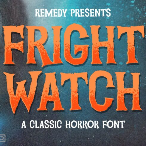 Fright Watch - Classic Horror Font cover image.