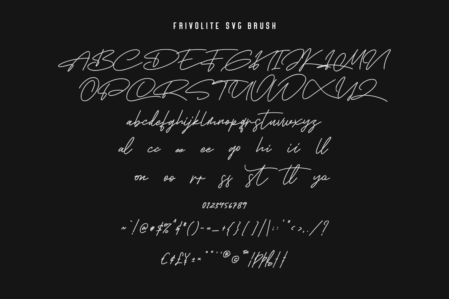 frivolite svg brush handmade font 11 400