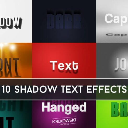 Shadow Text Effectcover image.