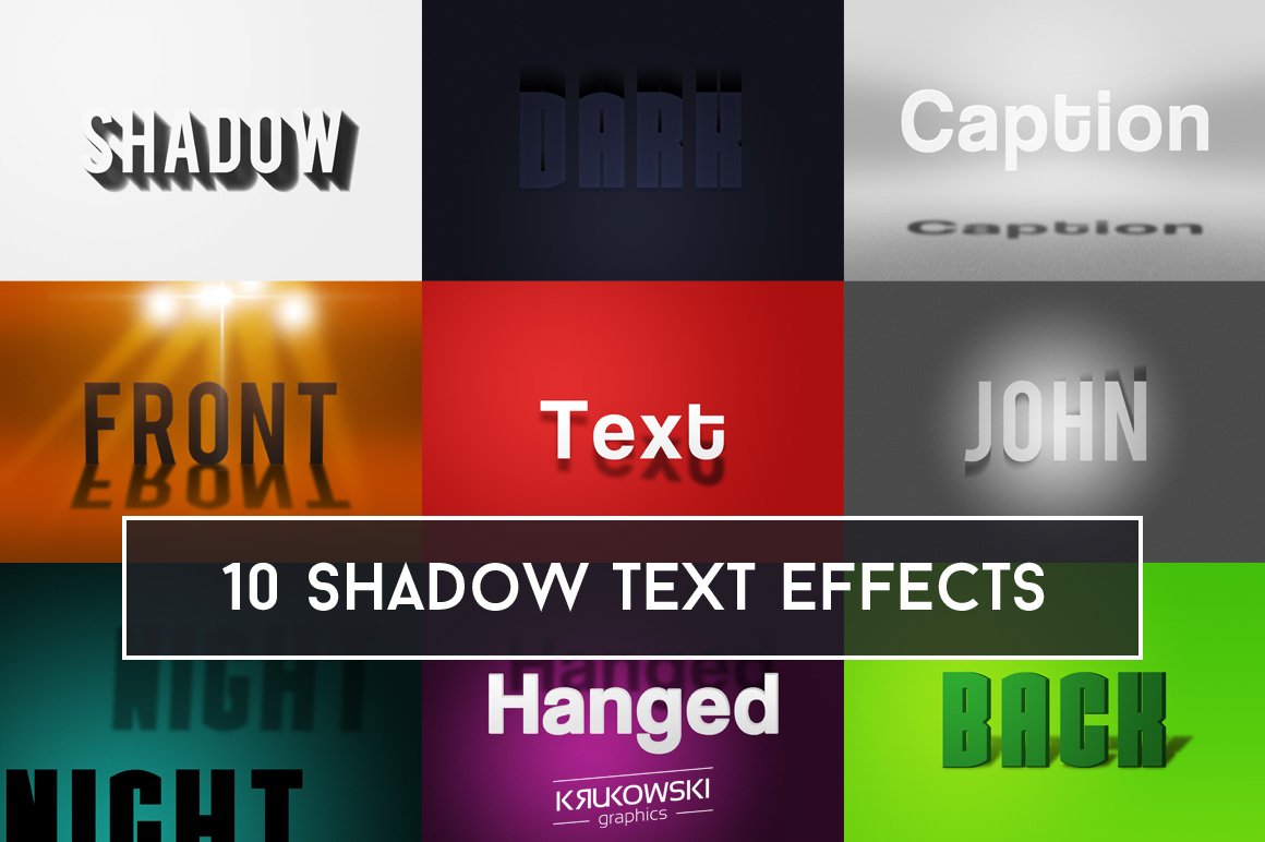 Shadow Text Effectcover image.