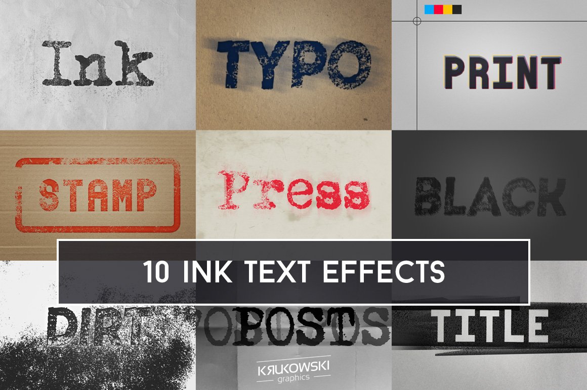 Ink Text Effectcover image.