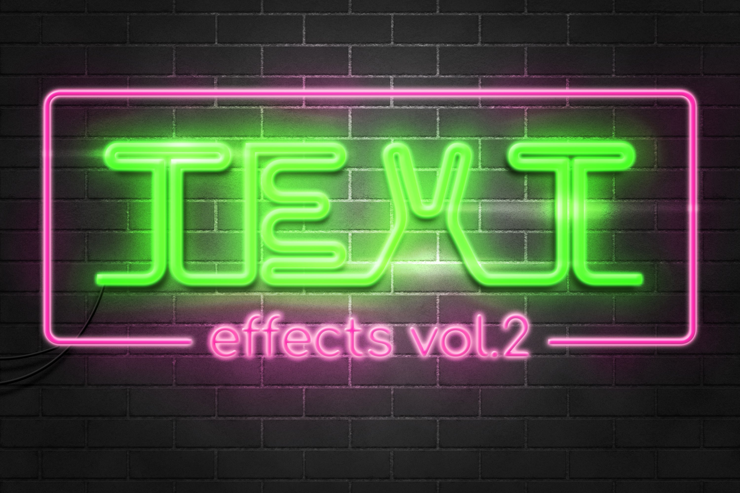 Photoshop Text Effects Pack vol.2cover image.