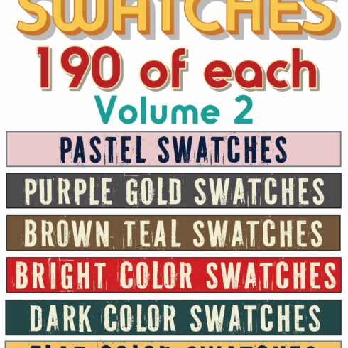 1330 Swatches - Volume 2cover image.