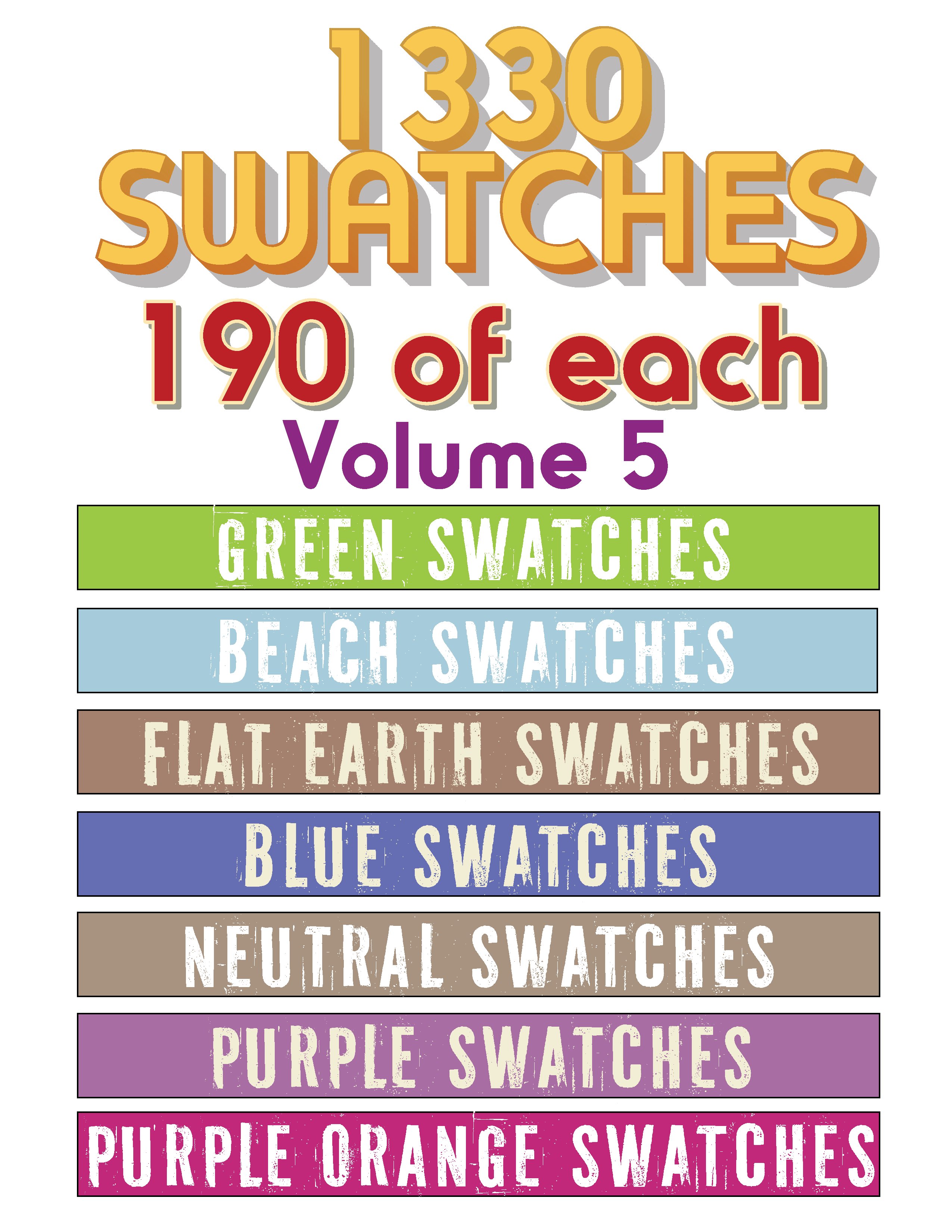 1330 Swatches - Volume 5cover image.