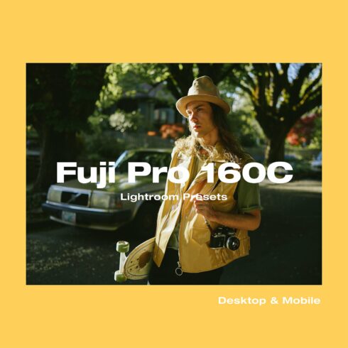 Fujifilm Pro 160C Lightroom Presetscover image.