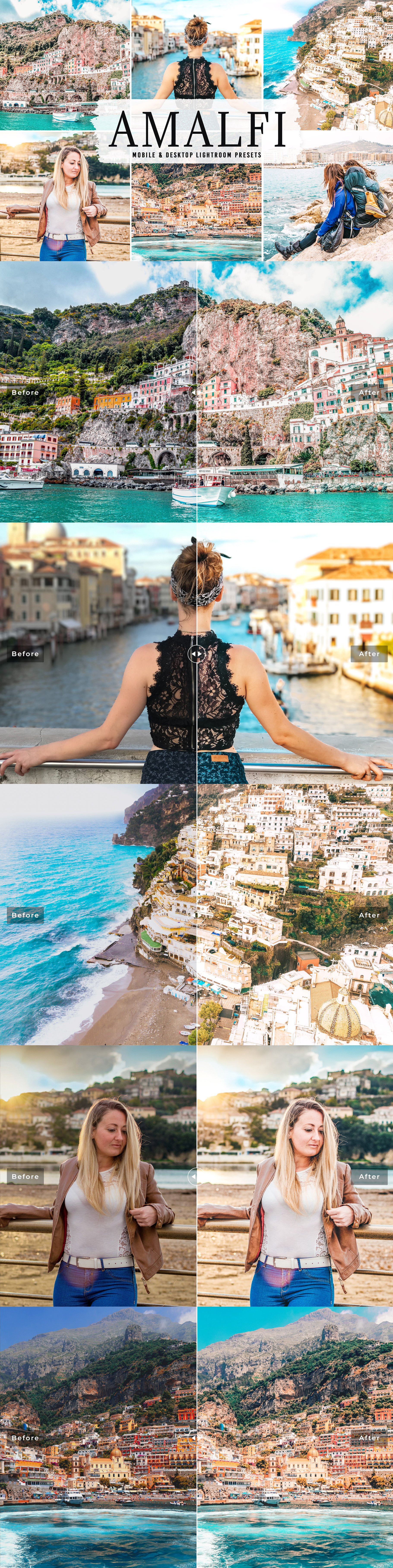 Amalfi Pro Lightroom Presetscover image.