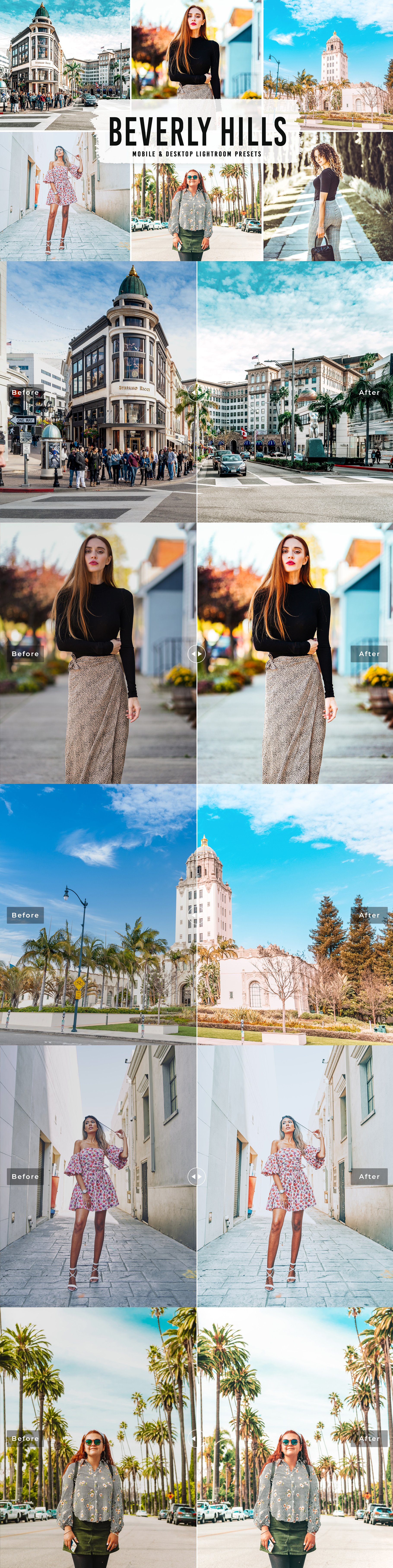 Beverly Hills Lightroom Presets V2cover image.