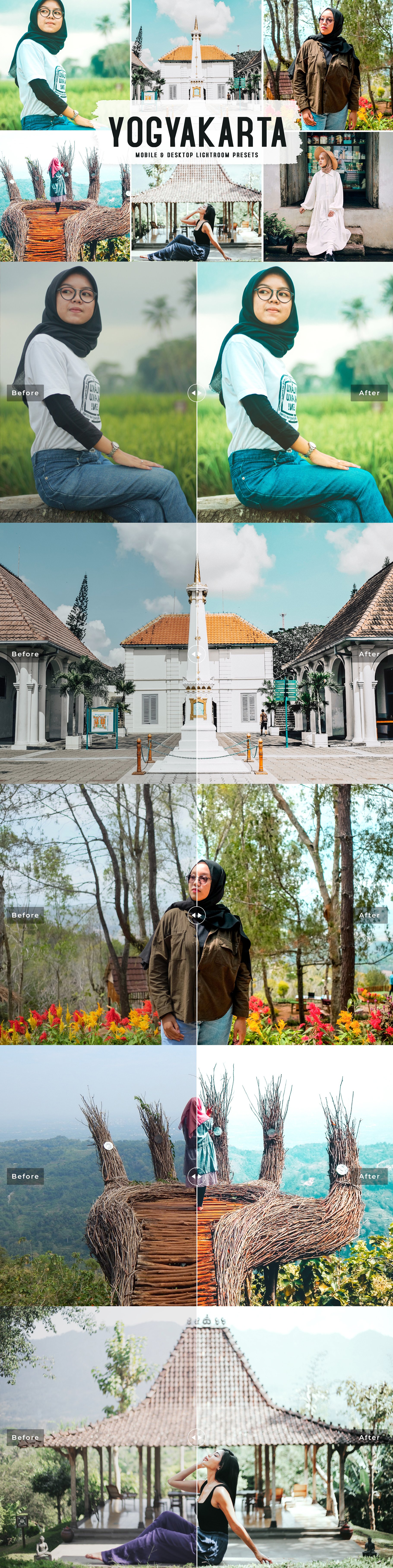 Yogyakarta Pro Lightroom Presetscover image.