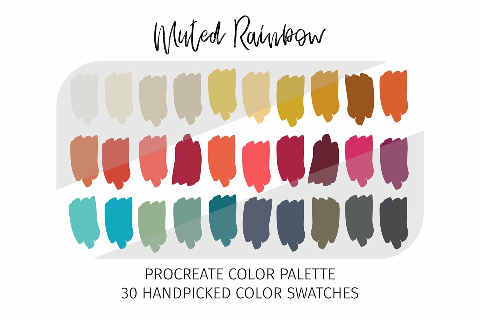 Procreate Trendy Color Palettes – MasterBundles