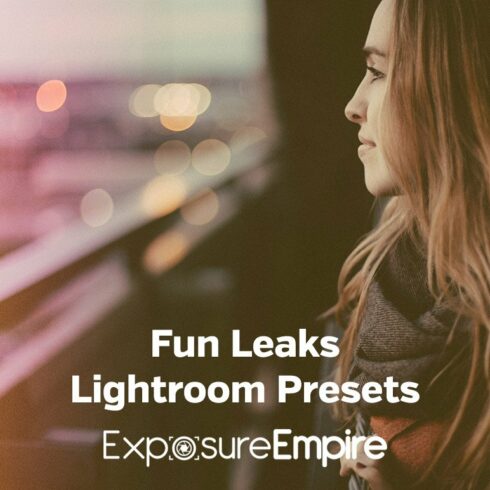 Fun Light Leaks Lightroom Presetscover image.