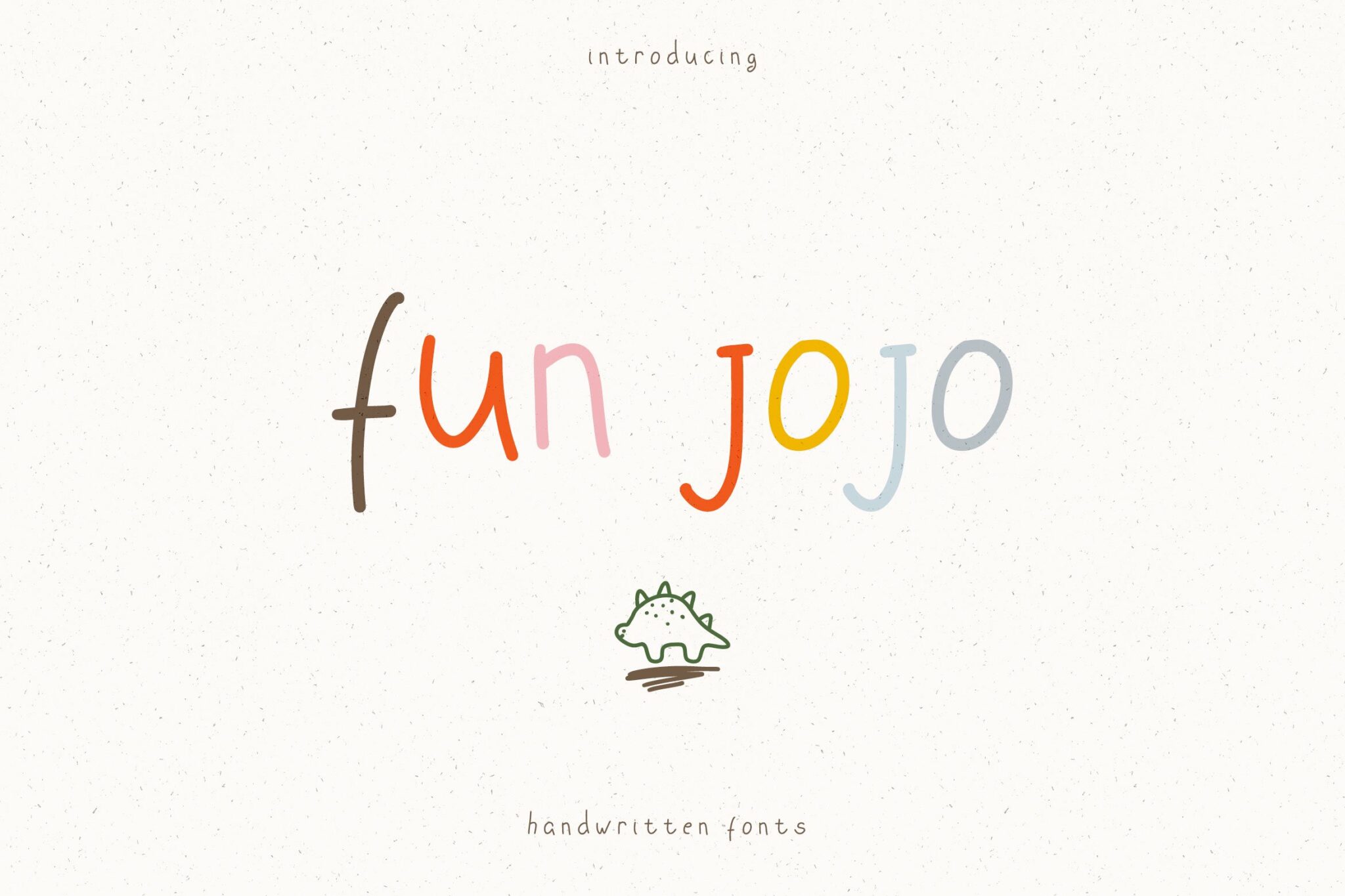 fun JOJO Handwritten Font MasterBundles