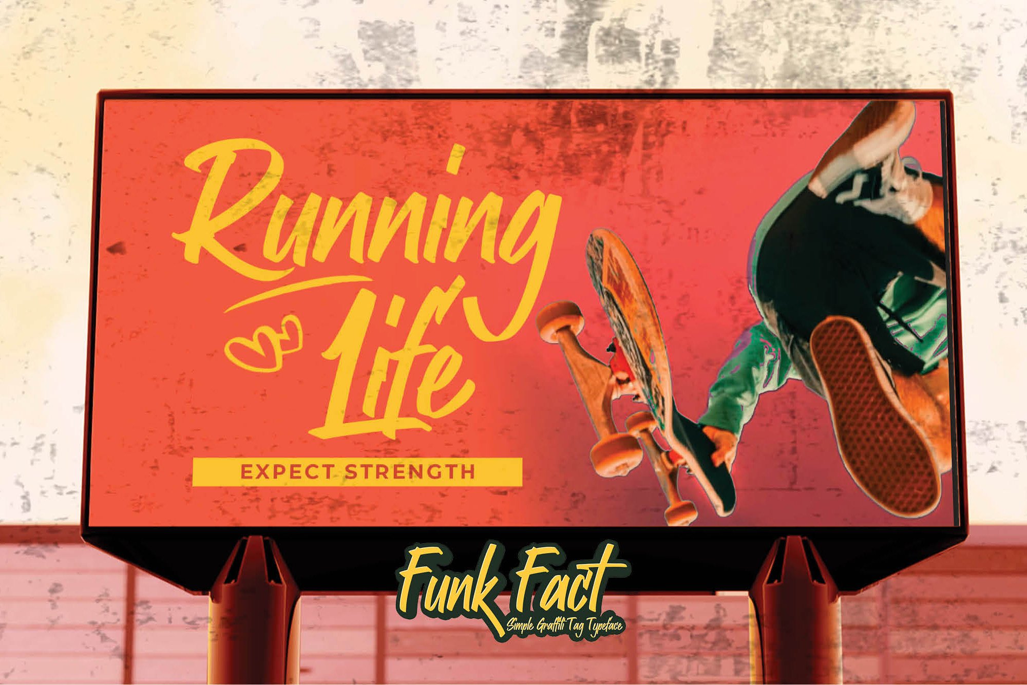 Funk Fact - Simple Graffiti Tag Type preview image.