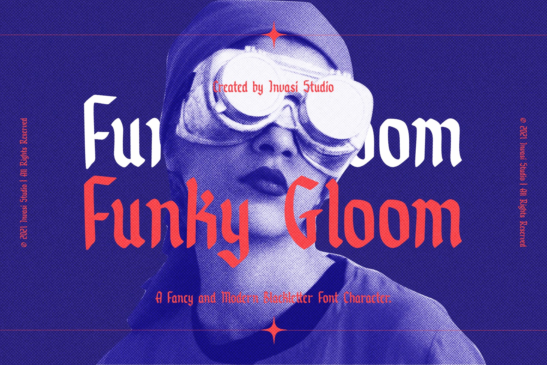 Funky Gloom - Fancy Blackletter cover image.