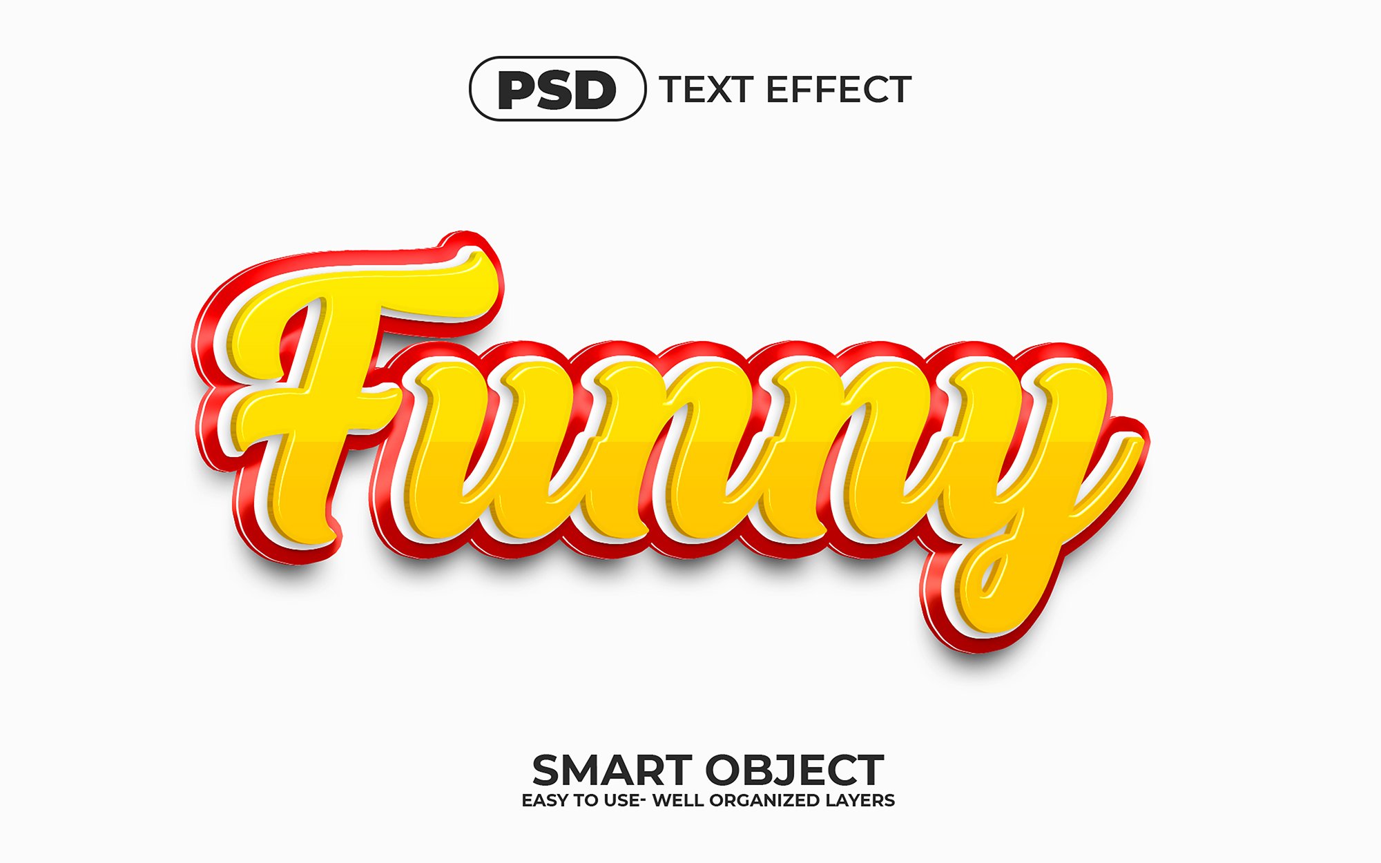Funny 3d Editable Text Effect Stylecover image.