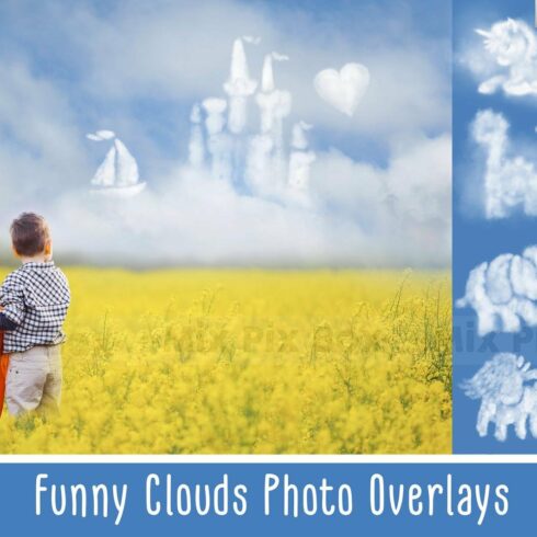 Funny Clouds Photo Overlayscover image.