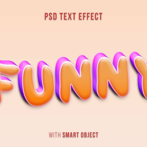 cute funny text style effectcover image.