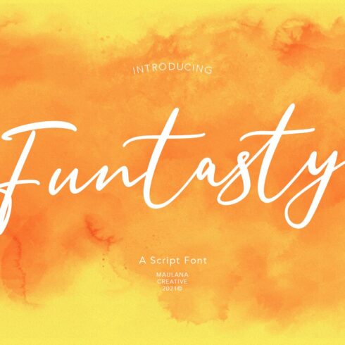 Funtasty Script Font cover image.