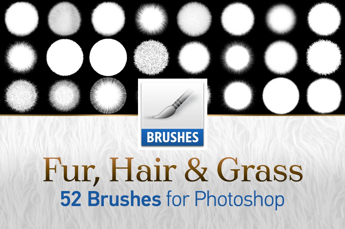 Fur, Hair and Grass Brushescover image.