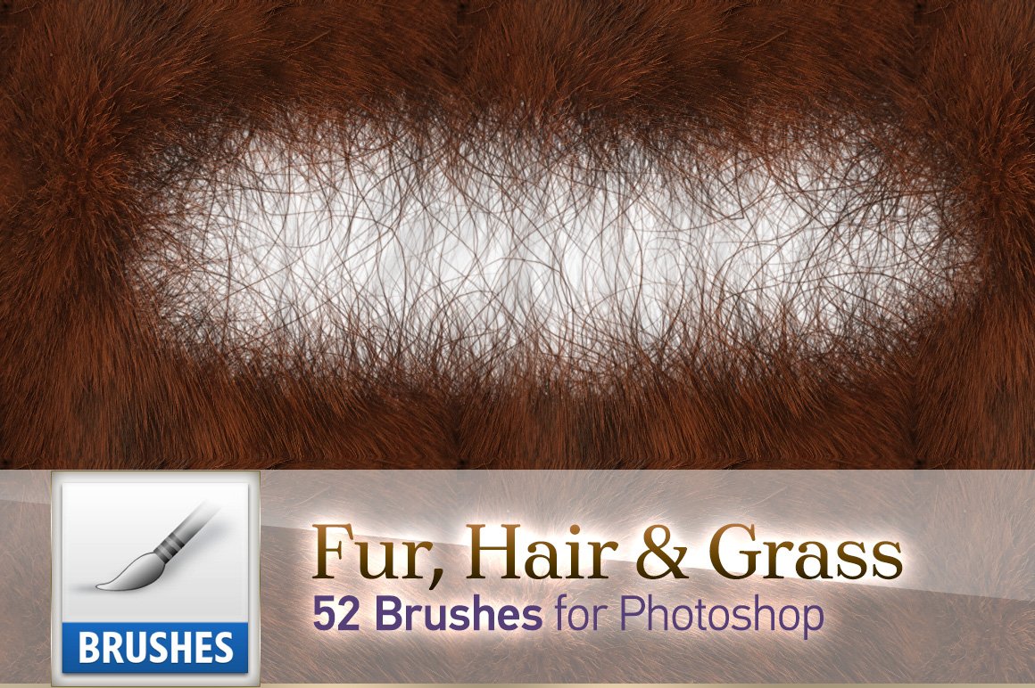 fur hair and grass brushes for photoshop preview 05 199