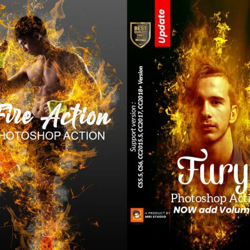 Fury Photoshop Actioncover image.