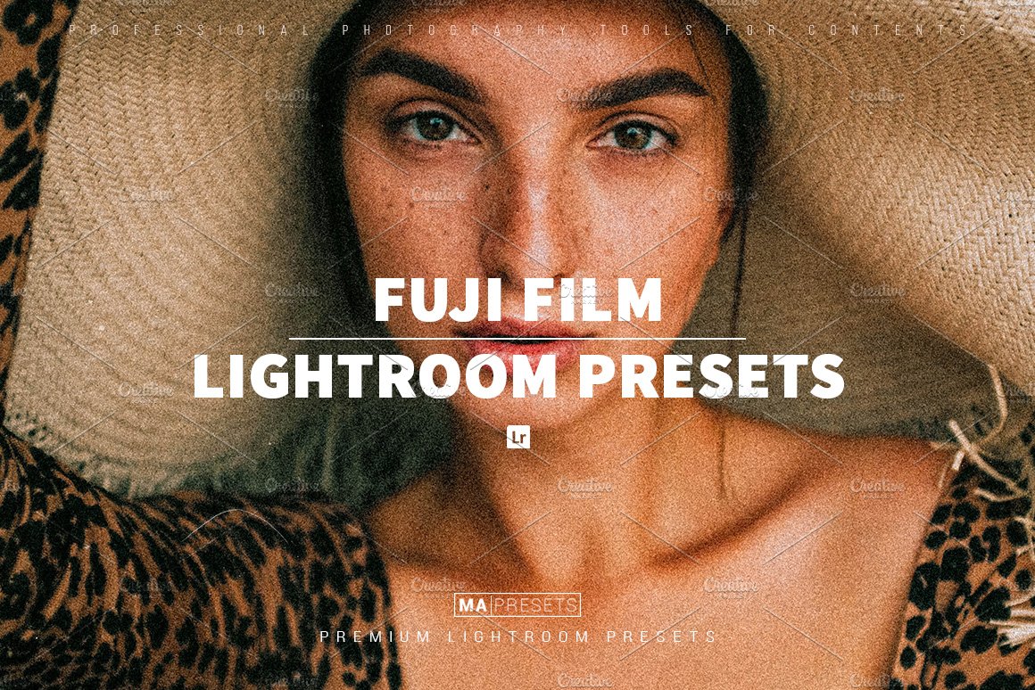 10 FUJI FILM LOOK Lightroom Presetscover image.