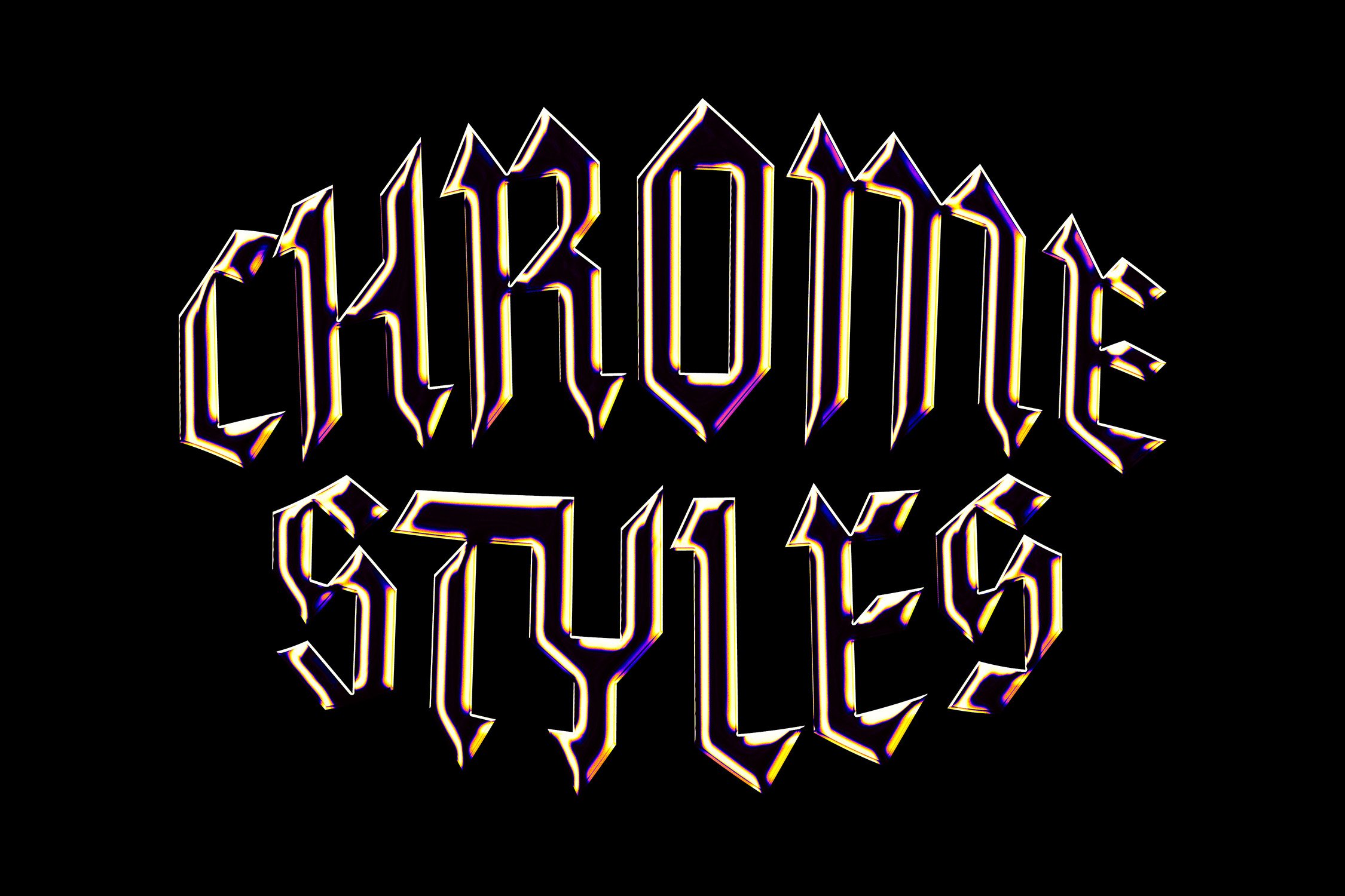 galactic chrome text styles 06 536